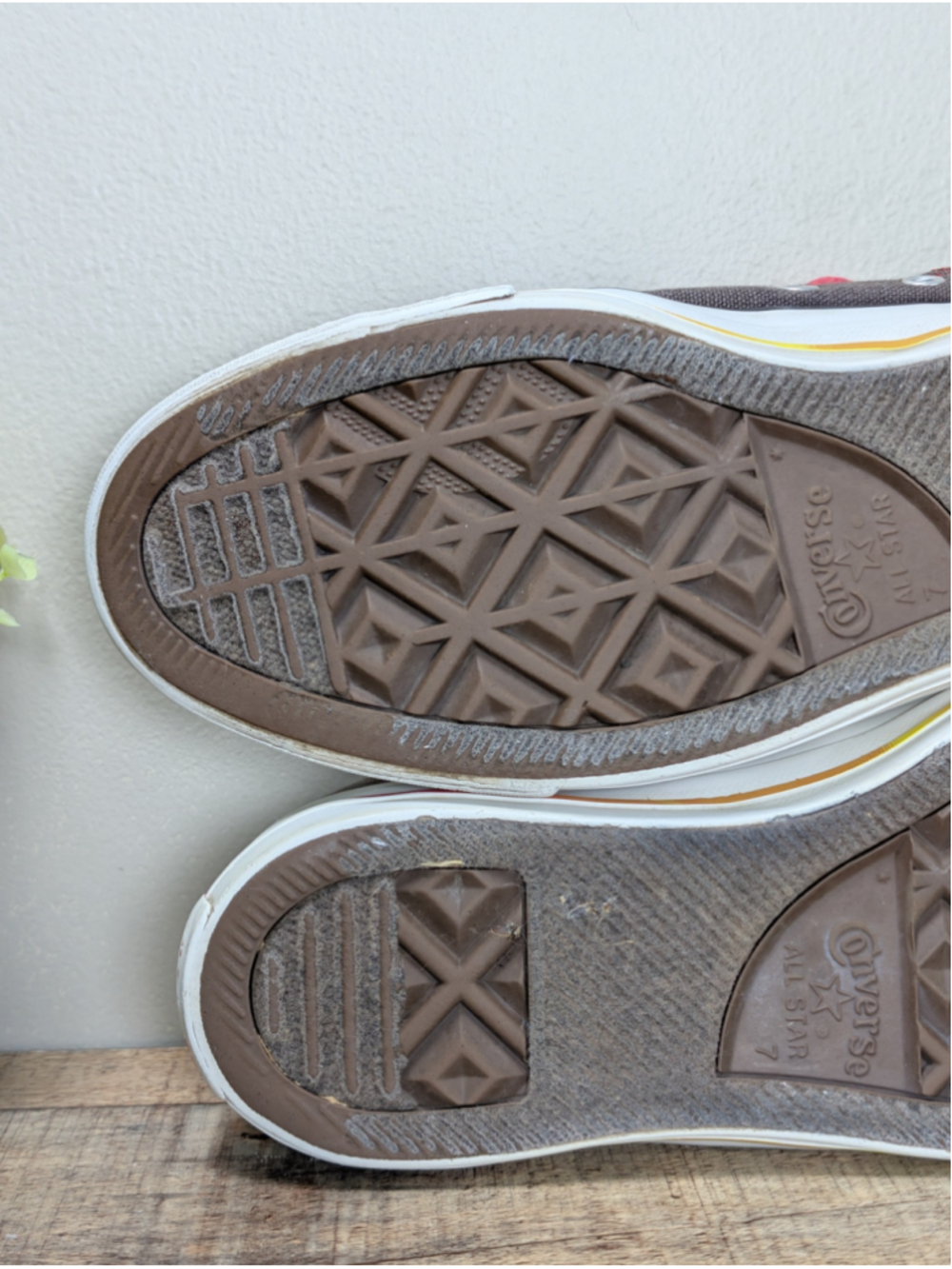 Converse 9 Multi Flip Layered Tongue Low Top Ox Brown Shoes Canvas Sneakers CTAS - Picture 14 of 14